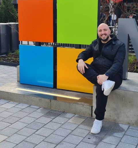 André Asen at Microsoft headquarters in Redmond
